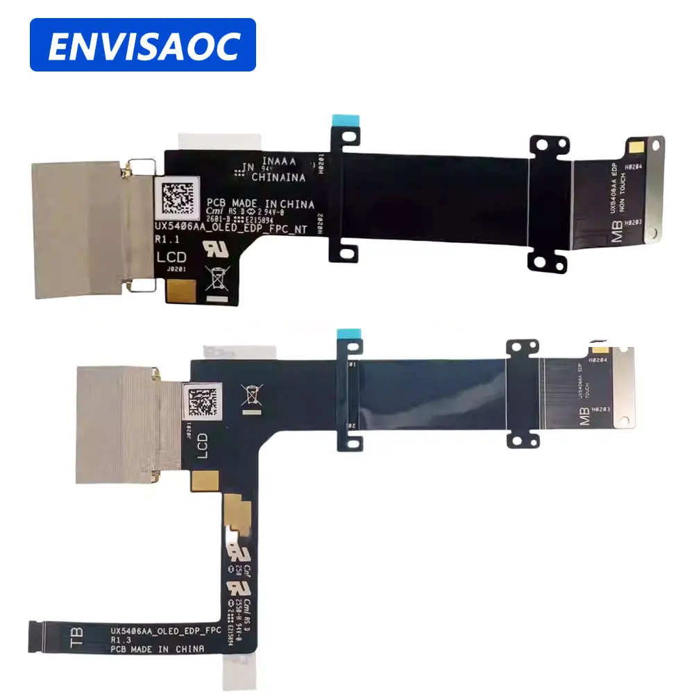 For ASUS Zenbook S 14 UX5406 UX5406A UX5406AA UX5406G UX5406S UM5406 Laptop Video Screen LCD LED Display Ribbon Flex Cable