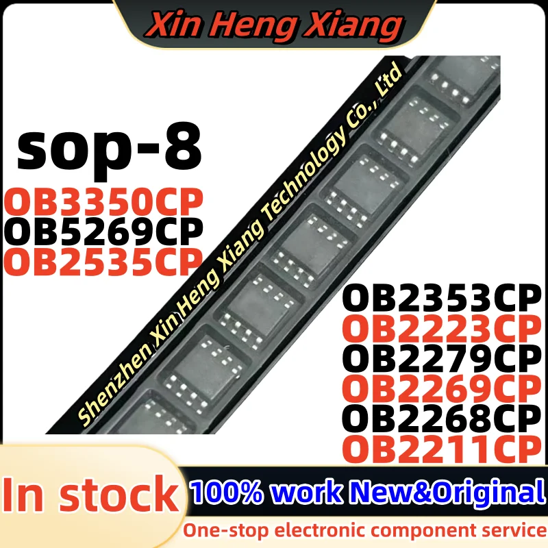 (10pcs)OB2211CP OB2268CP OB2269CP OB2279CP OB2223CP OB2353CP OB2535CP OB5269CP OB3350CP sop-8 Chipset