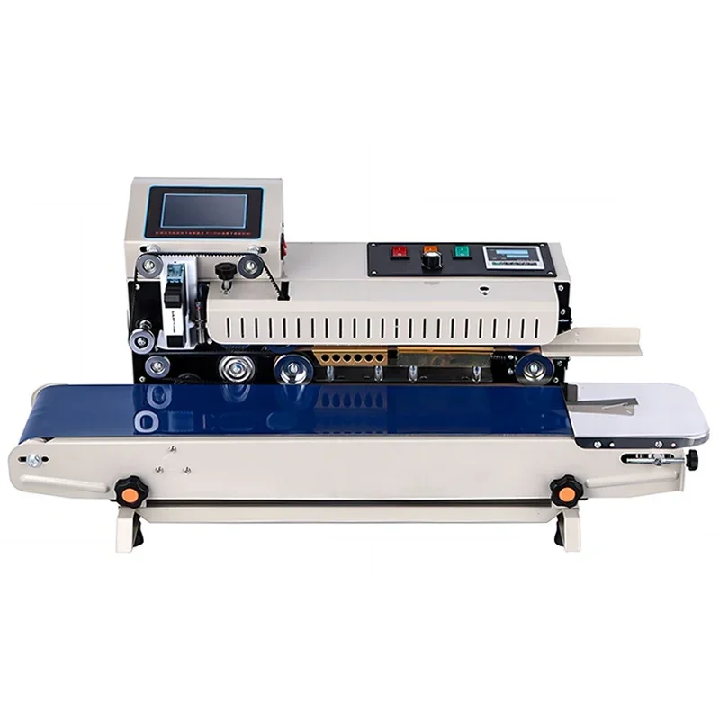 Semi-automatic Continuous Heating Business Portable Bag Sealing Machine 2024, with Code Valid Period