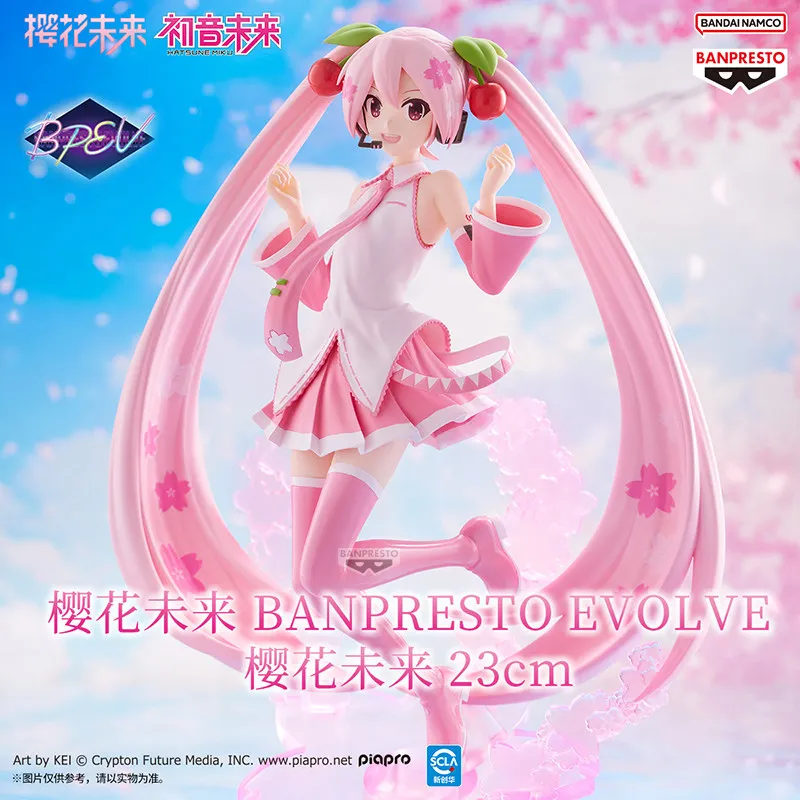 bandai-banpresto-vocaloid-sakura-hatsune-miku-evolve-prize-figure-anime-collectible-desktop-decor-home-display-model