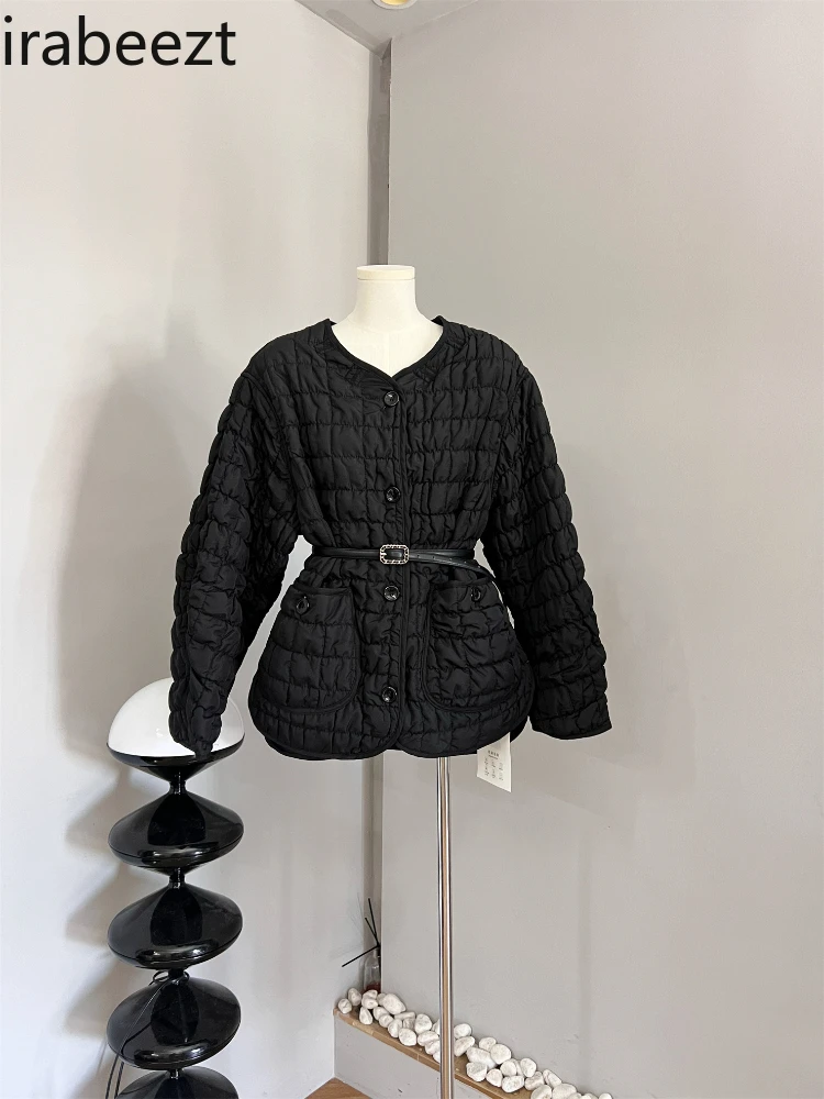 Fashion Long and Short Version Black Quilted Cloud Cotton Coat for Women Casacos De Inverno Feminino Winter Jacket Women