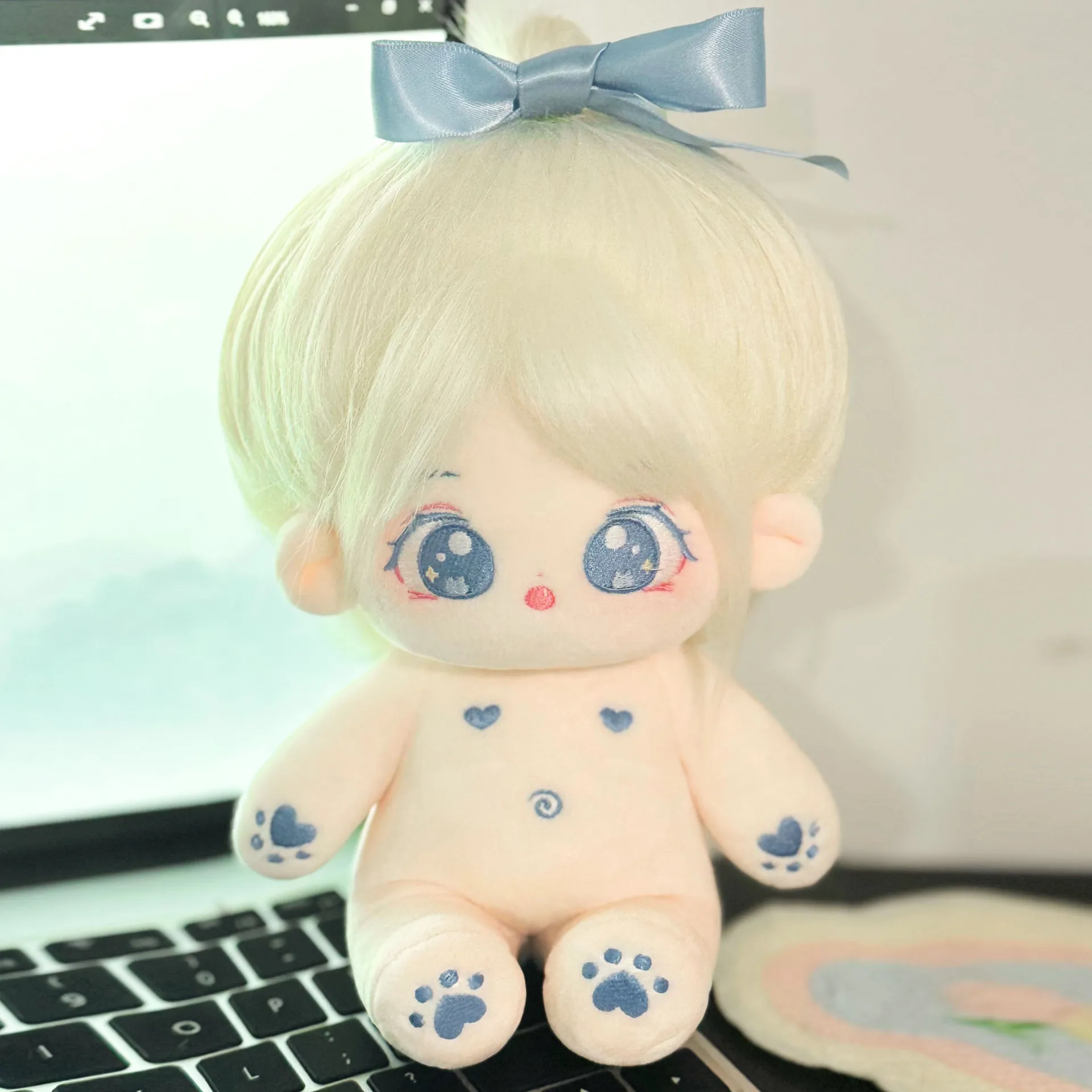 Kawaii New Fans Collection Gift Changeable Clothes Naked Figure Can Change Clothes Wearable Clothing Dress Up Stuffed Human Doll