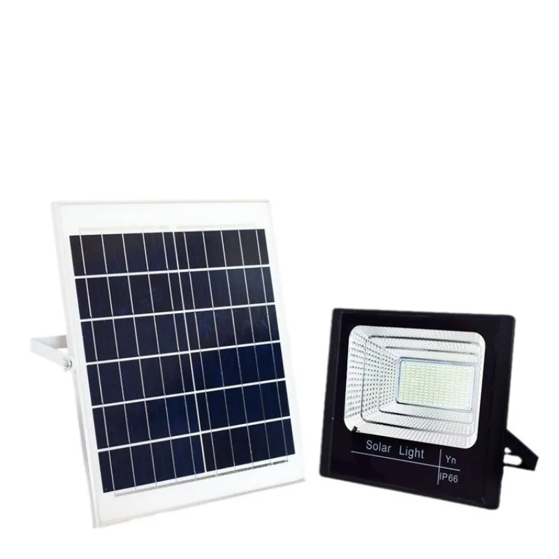 Solar powered treasure pot outdoor home courtyard lights, spotlights, induction LED high-power waterproof floodlights