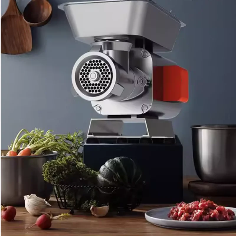 High Capacity Electric Automatic Industrial Meat Grinder New High Quality Home Use & Restaurant Stainless Steel Meat Mincer