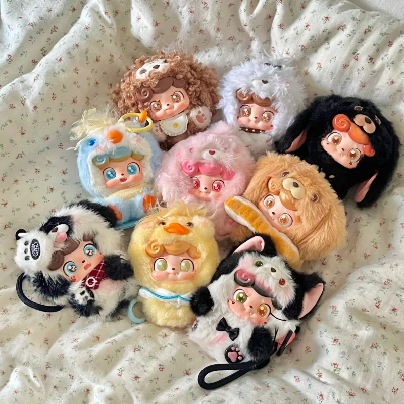 

Q.Bao Q.Pet Series Blind Box Cute Vinly Face Doll trendy toy mystery box bag charm cartoon model birthday gift home decoration
