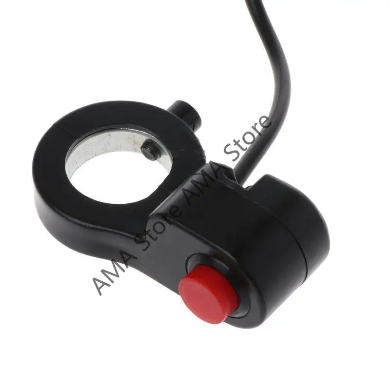 

X7JF 22mm 7/8" Motorcycle Handlebar Horn Switch Start Speaker Connection Button Equip
