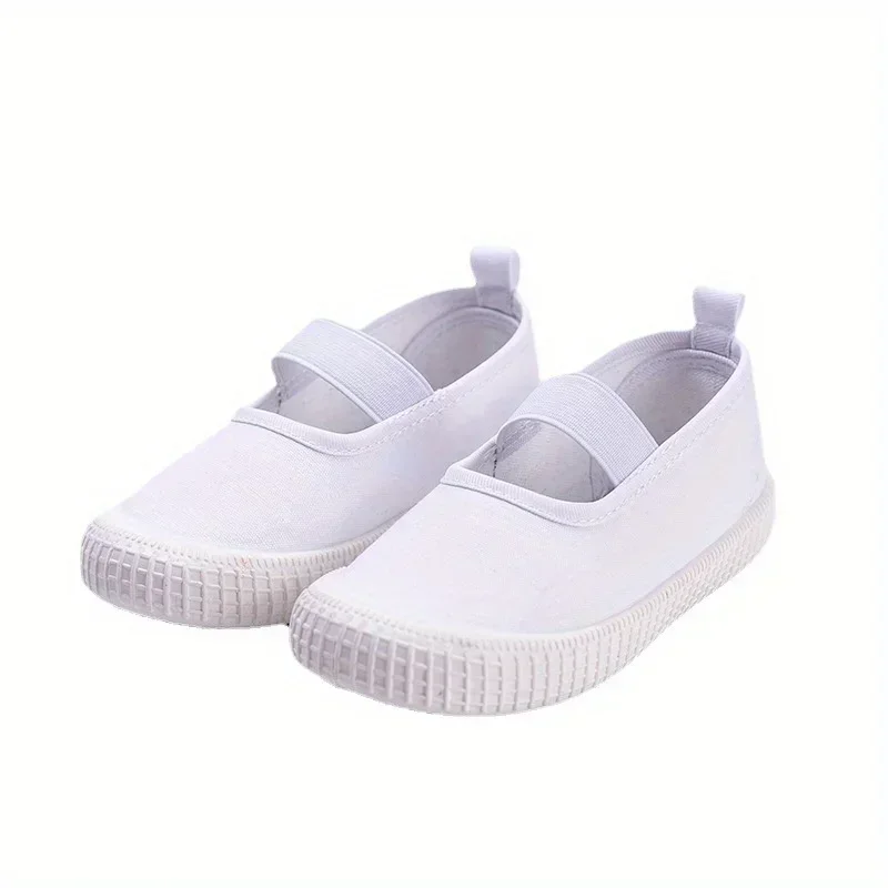 Toddler Boy Girls Comfy Flat Walking Shoes Newborn Infant Outdoor Casual Lightweight First Walker Anti-slip Canvas Shoes