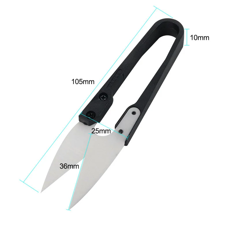 RELIFE RL-102 Insulated Ceramic Shears High Hardness No Rust Suitable For Cell Phone Battery Repair Cut Battery Wire And Cable