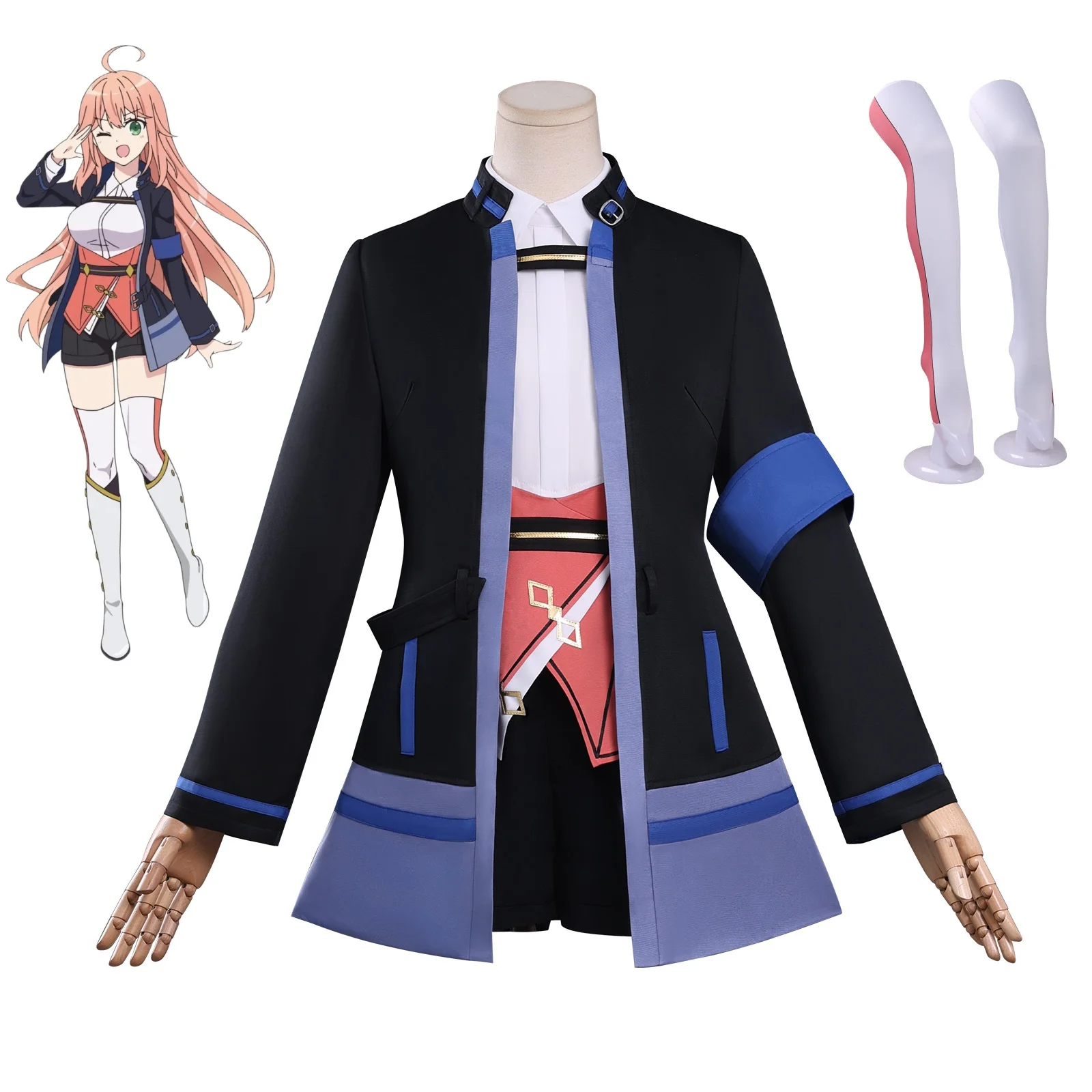 

Костюм для косплея Каролины Инглотт, парик, одежда в стиле аниме, одежда Каролины Инглотт