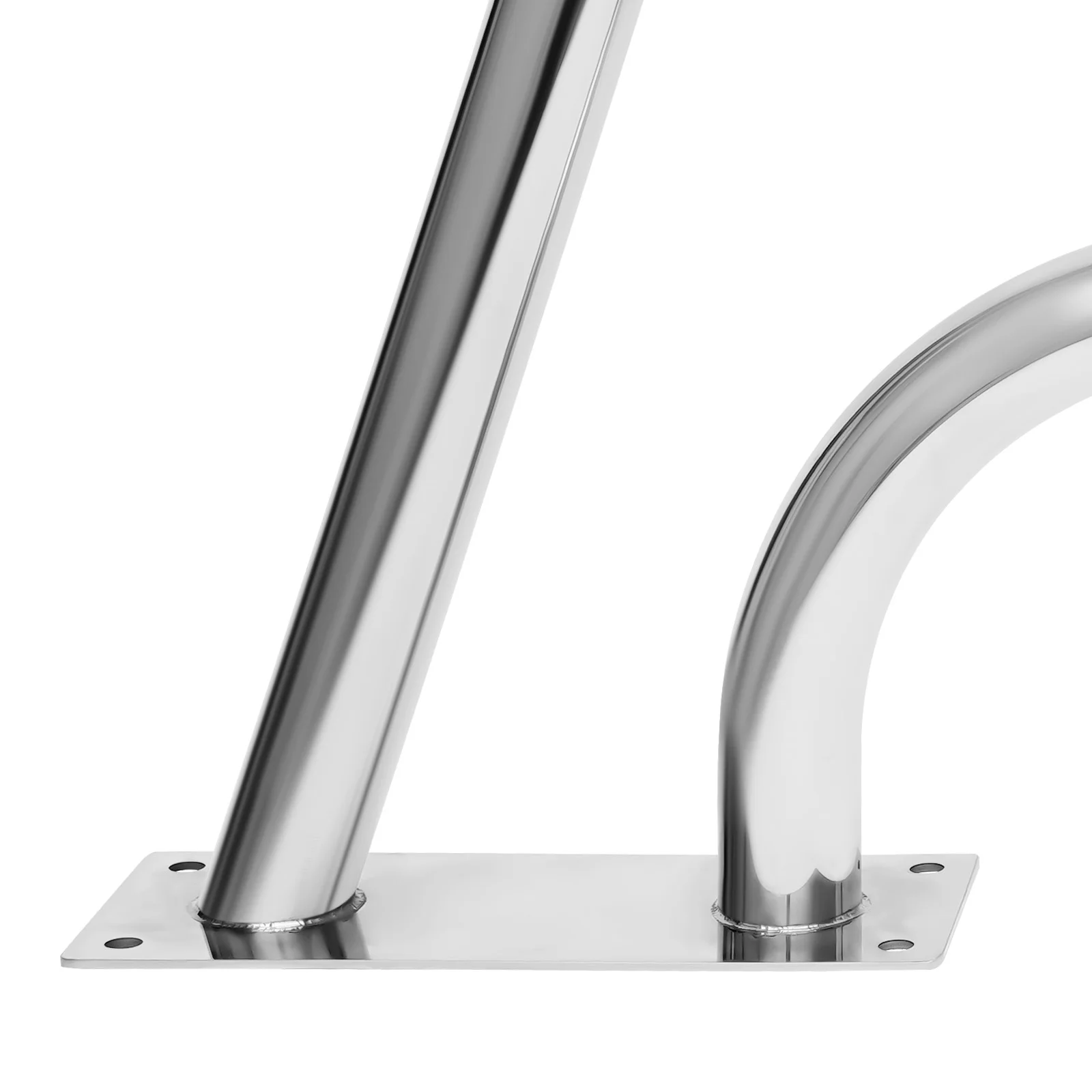 Edelstahl-Poolhandlauf U-förmige Griffabdeckung Poolhandlauf-Set mit Basis für Innen-/Außen-Schwimmbäder, Tragfähigkeit 120kg – Detail 14