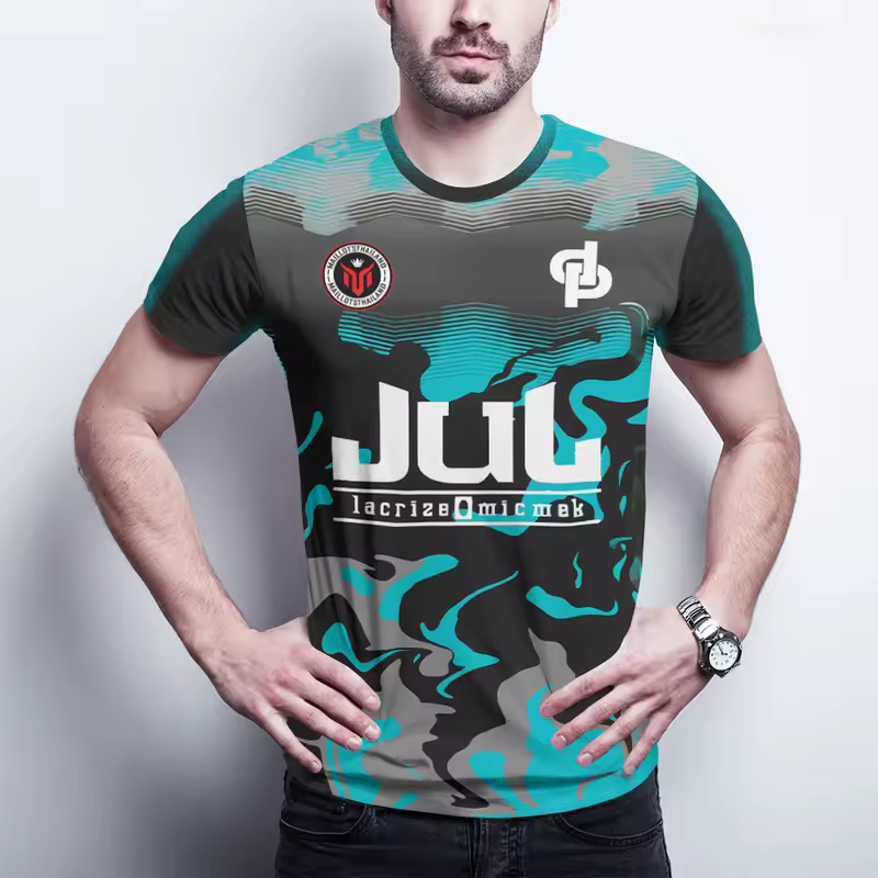 New Summer Maillot JUL Jersey Tchikita Youth Breathable Quick Dry Training Football T-shirt Men and Women Fashion Sports Tees - Image 2