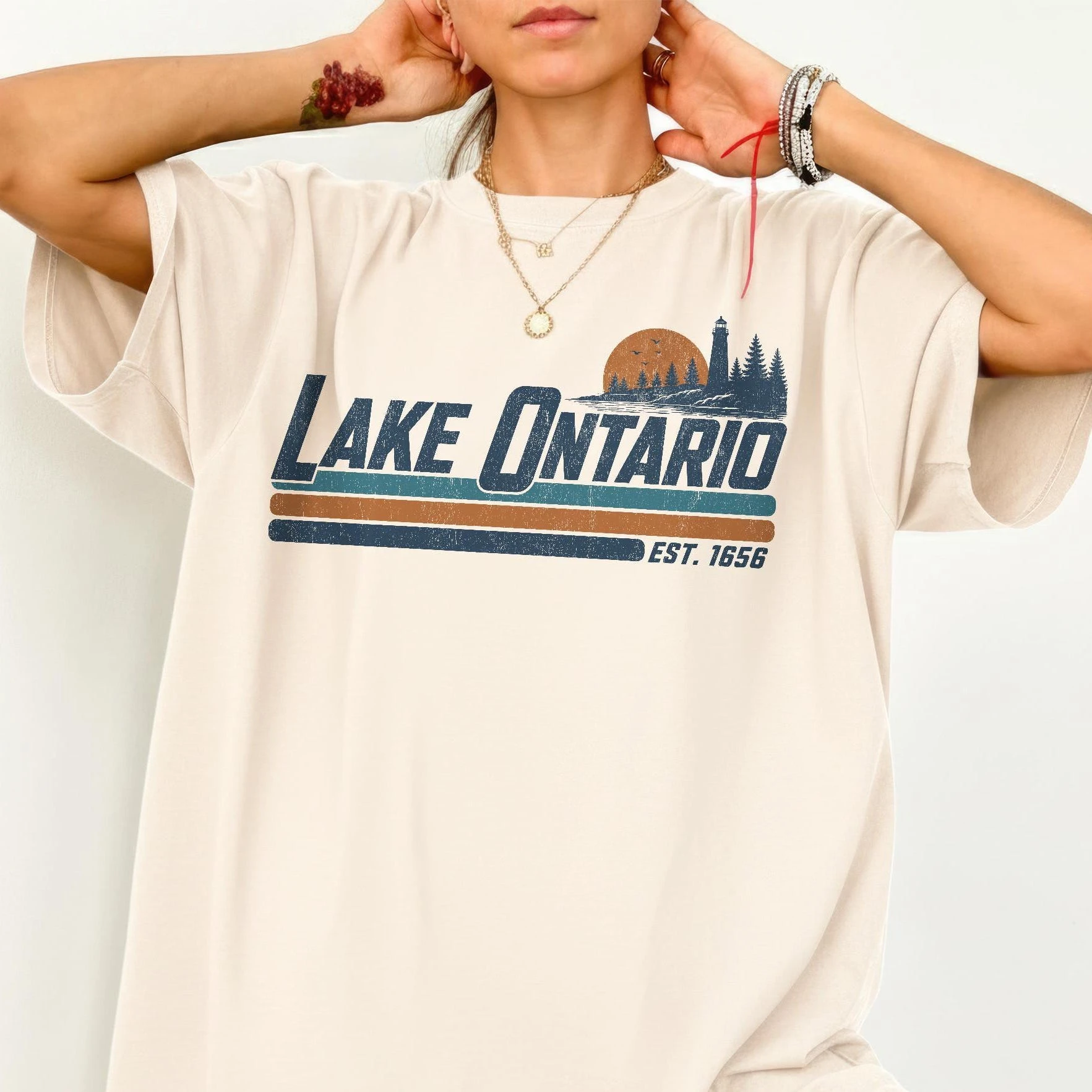 Lake Ontario Great Lakes Shirt Vintage Quiet Activism Tee Canada Tee Gulf of Mexico Subtle Anti Trump Shirt Travel Shirt