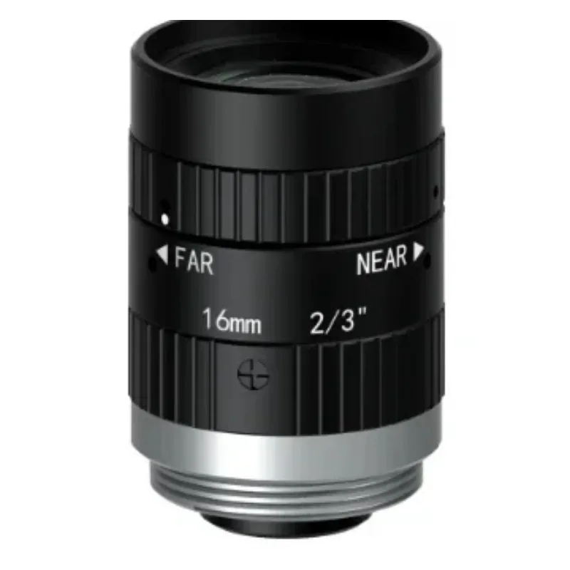 MVL-MF1618M-5MPE 5 million 2/3 inch fixed focus 16mm C-port industrial lens  1pcs