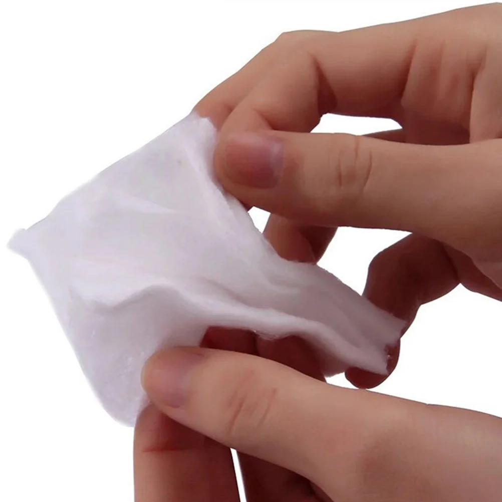 

500Pcs Makeup Remover Wipes High-Grade Degreasing Cotton Skin-Friendly Disposable Facial Cleaning Wipes for Travel Home Beauty