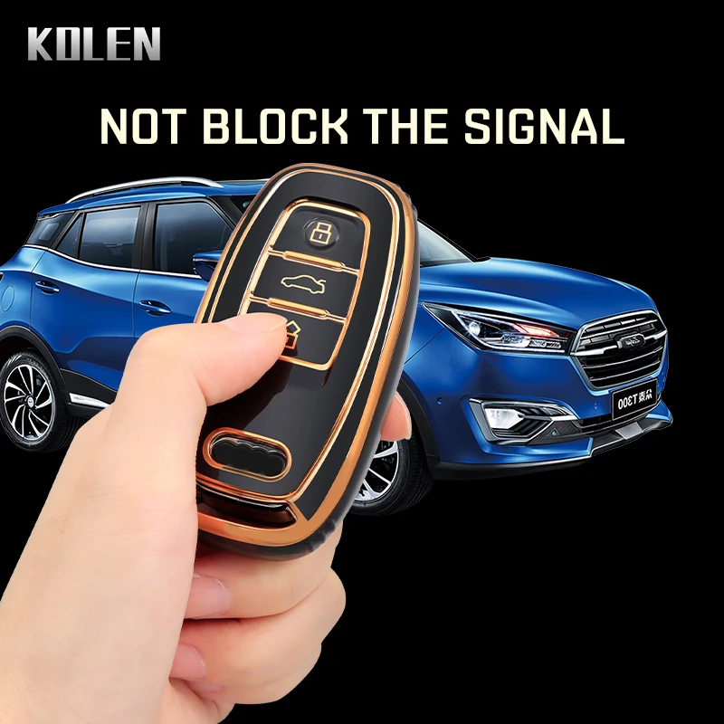 TPU Car Key Cover Case Shell Fob For Audi A1 A3 A4 A5 A6 A7 A8 Quattro Q3 Q5 Q7 S4 S5 S6 S7 S8 R8 TT Key Protector Accessories image 6