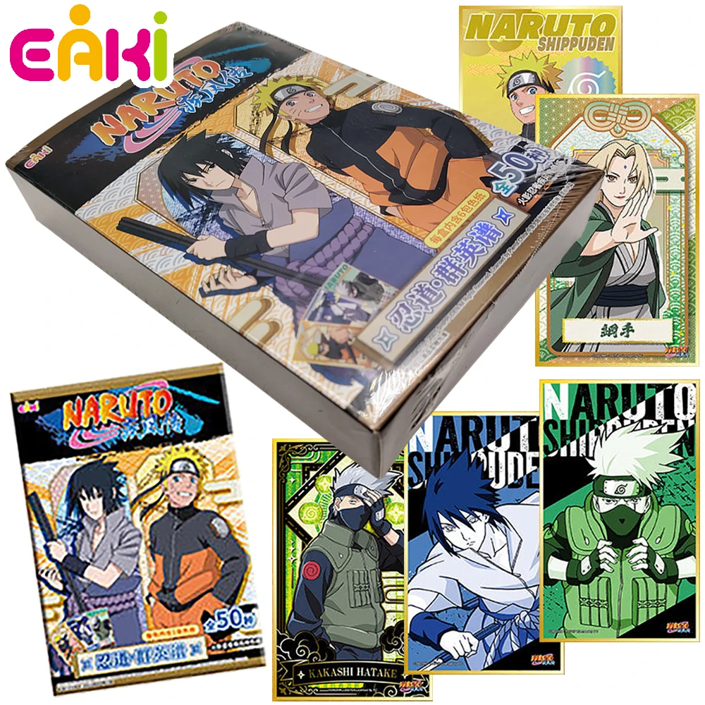 

Новая оригинальная коллекционная карточка Eaki Naruto: Изысканная высококачественная цветная бумажная карточка с любимыми персонажами для фанатов, креативные сувениры