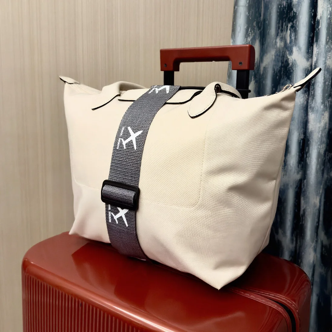 Flugzeugmuster Gepäckgurte Taschen-Bungee-Gurte Verstellbare Kofferriemen, Reisekoffer Elastische Gurte Gepäckzubehör – Detail 18