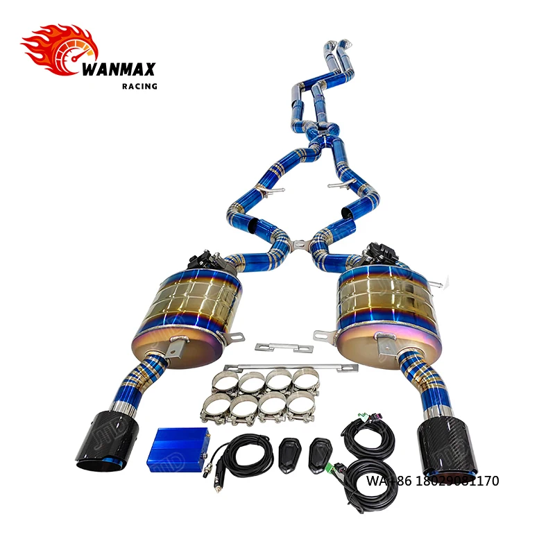 

High Performance Titanium Alloy Exhaust Catback System for E92 335i