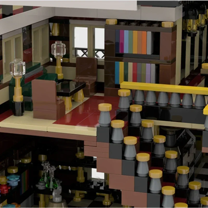 Briques de construction Moc Street View modèle bonbons usine technologie blocs modulaires cadeaux de vacances jouets pour enfants bricolage ensembles assemblage