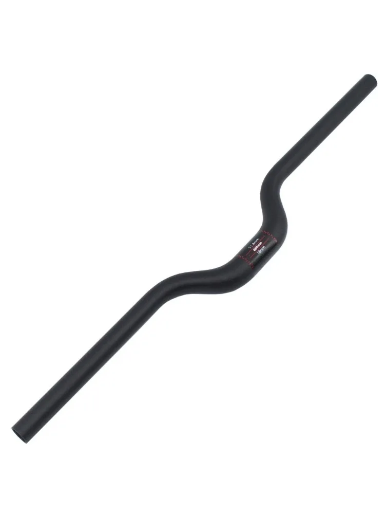 AliExpress NONE New Bicycle matte 3K full carbon fibre 25.4 Swallow-shaped Handlebar  carbon bicycle handlebar 25.4/31.8mm*680/720/740mm