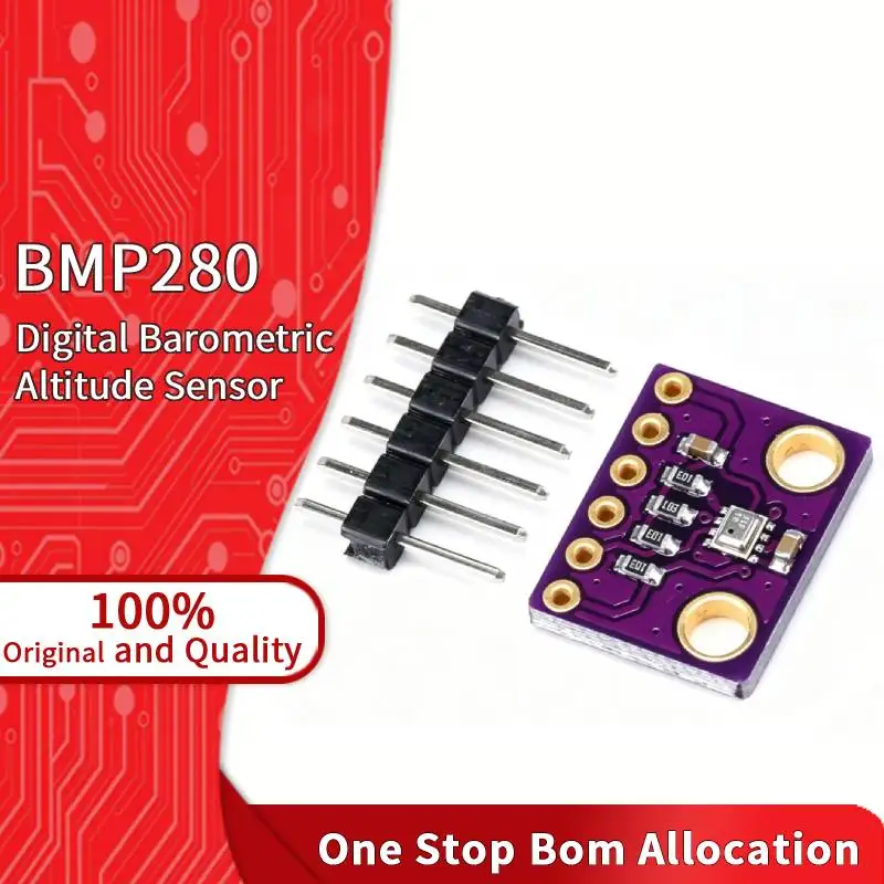 BMP280 I2C SPI Digital Barometric Altitude Sensor Module Environment Monitor Weather Station Drone Altitude Integrated Circuit