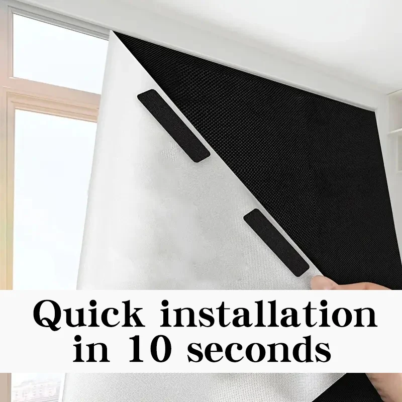 قماش مظلة 3x1.45 م فضي أسود. حجم كبير. يمكنك قطع الشكل بحرية. التثبيت والتفكيك كلاهما بسيط.