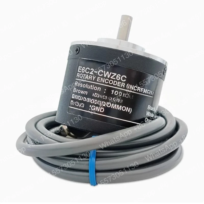 1PCS E6C2-CWZ6C E6C2 CWZ3E CWZ5B CWZ1X CWZ5G 10 30 100 200 300 360 1000 1024 1800PR Incremental Rotary Encoder