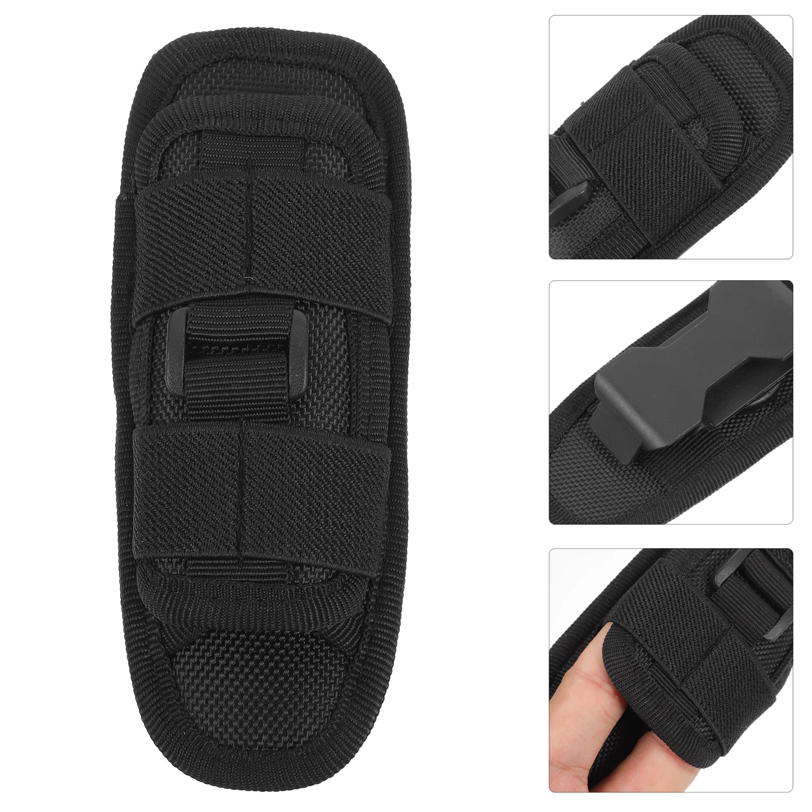 

Waist Belt Flashlight Pouch with Strap Case for Duty Rotatable Holder