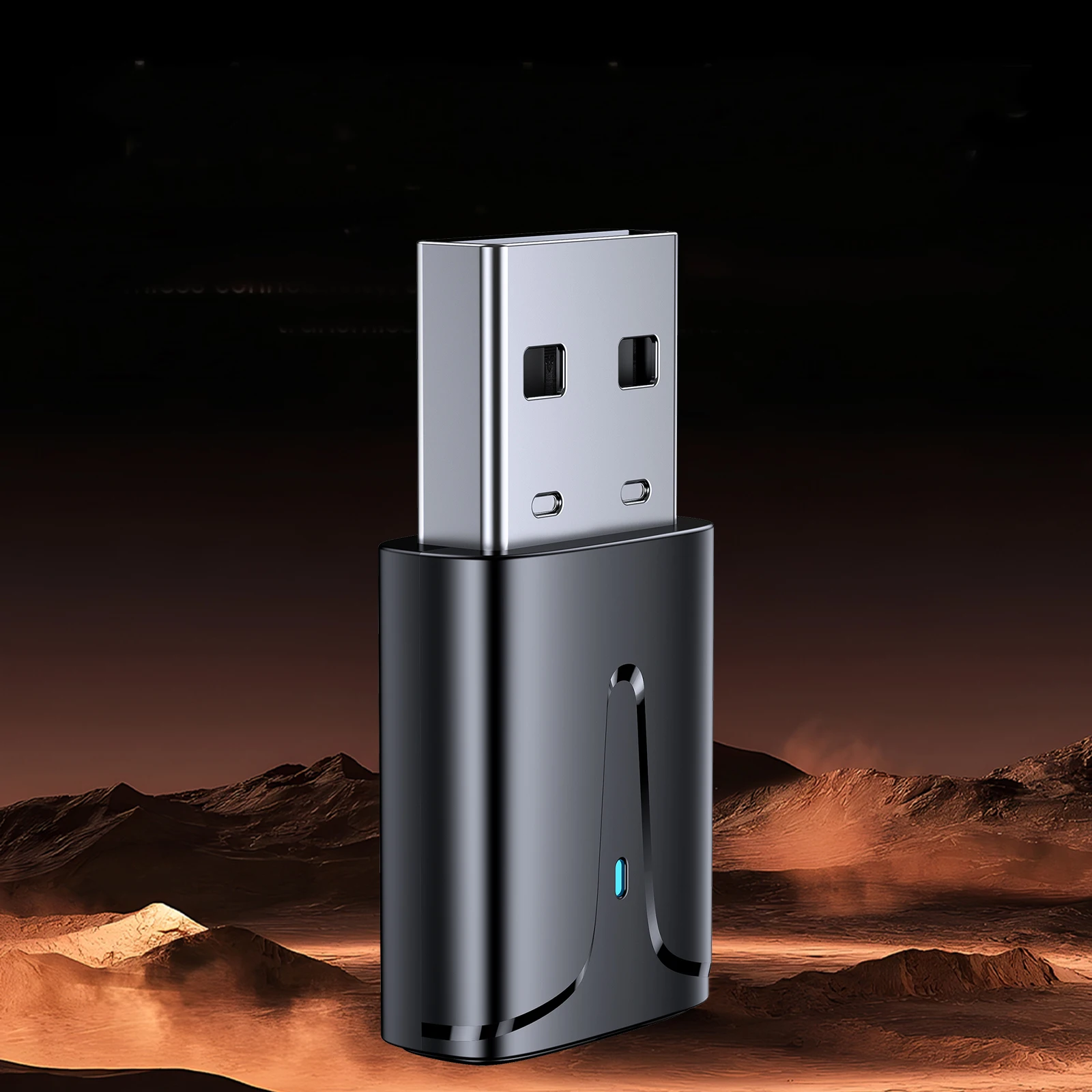 USB Bluetooth-Compatible 5.3 Adapter Plug & Play PC USB BT5.3 Adapter External BT 5.3 Adapters for Windows 11/10/8.1