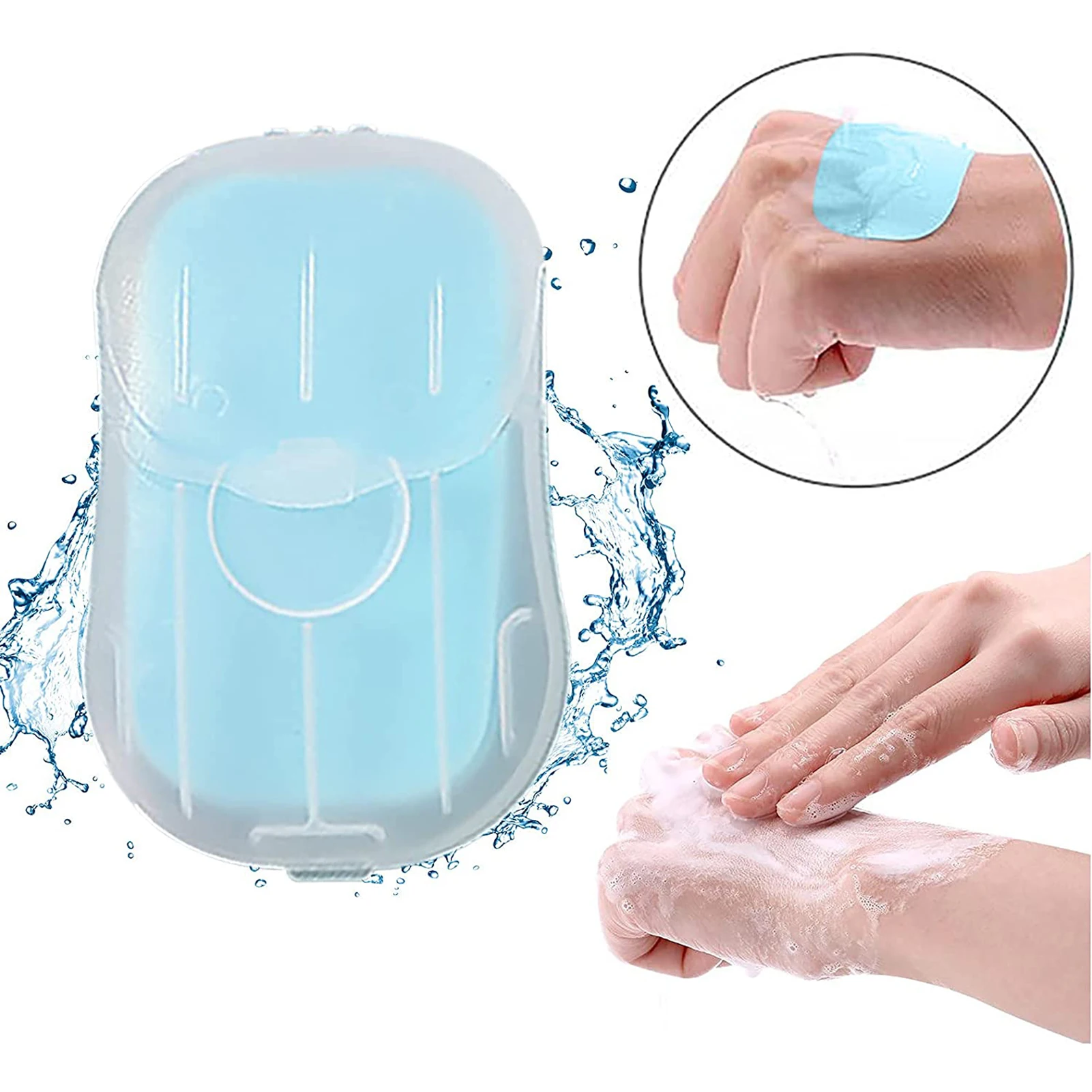 Soap Paper Sheets 50 Pcs Mini Travel Soap Sheets Portable Travel Soap For Hand Washing Camping Soap Papers Kids Hand Soap For