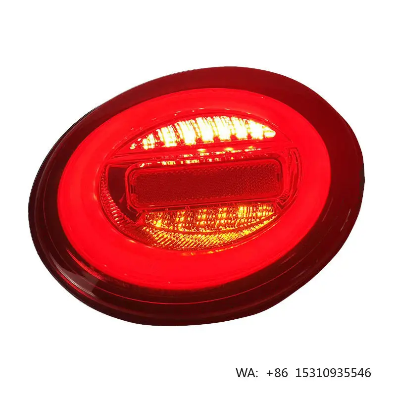 Led Tail Lights Assembly for VW Beetle Tail Light 1998 to 2005 Modified LED Running Brake Lights With Sequential Turn Signals
