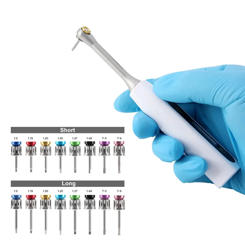 

Набор из 16 отверток для дентальных имплантатов, динамометрический ключ для имплантатов, универсальный инструмент для ремонта дентальных имплантатов