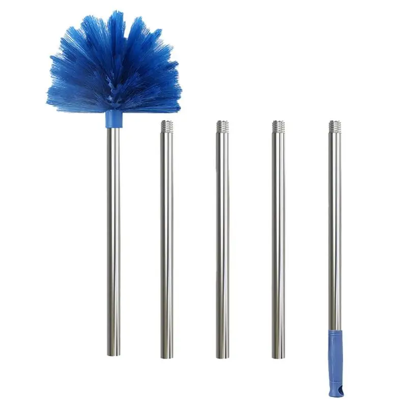 

Cobweb Duster Telescopic Microfiber Feather Duster Bendable Gap Clean Brush with Long Extension Pole Web Remover for Cleaning