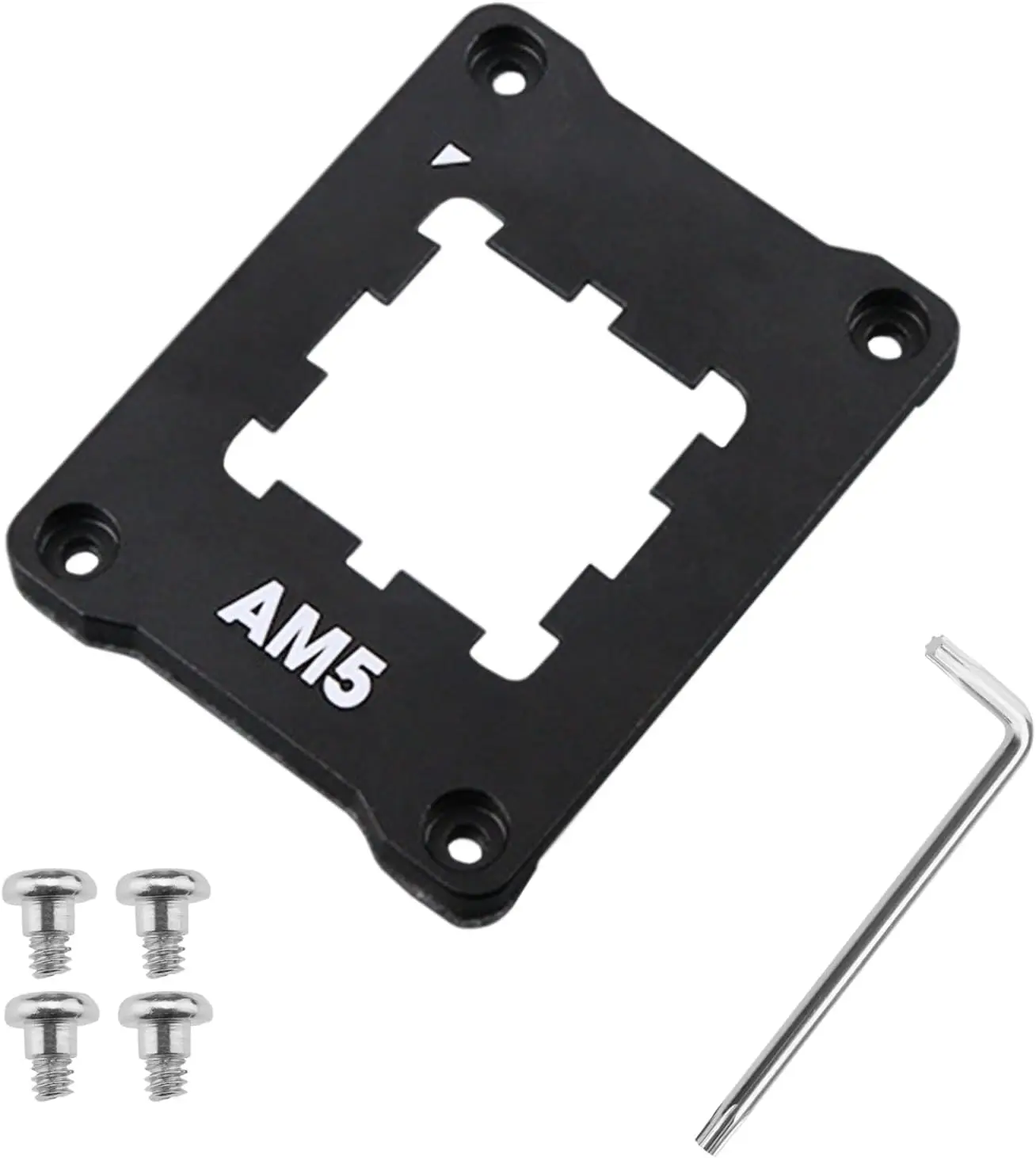 Soporte de CPU de placa base, marco de contacto de CPU AMD AM5 para Kit de marco seguro, hebilla antiflexión