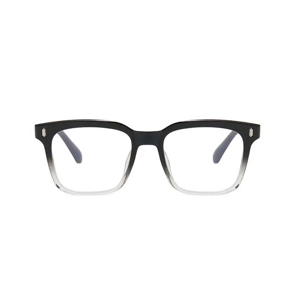 Black Transparent Clear Lens Glasses Leopard Print Fake Glasses Women Eyeglasses Korean Computer Eyewear Black Frame Eyeglasses