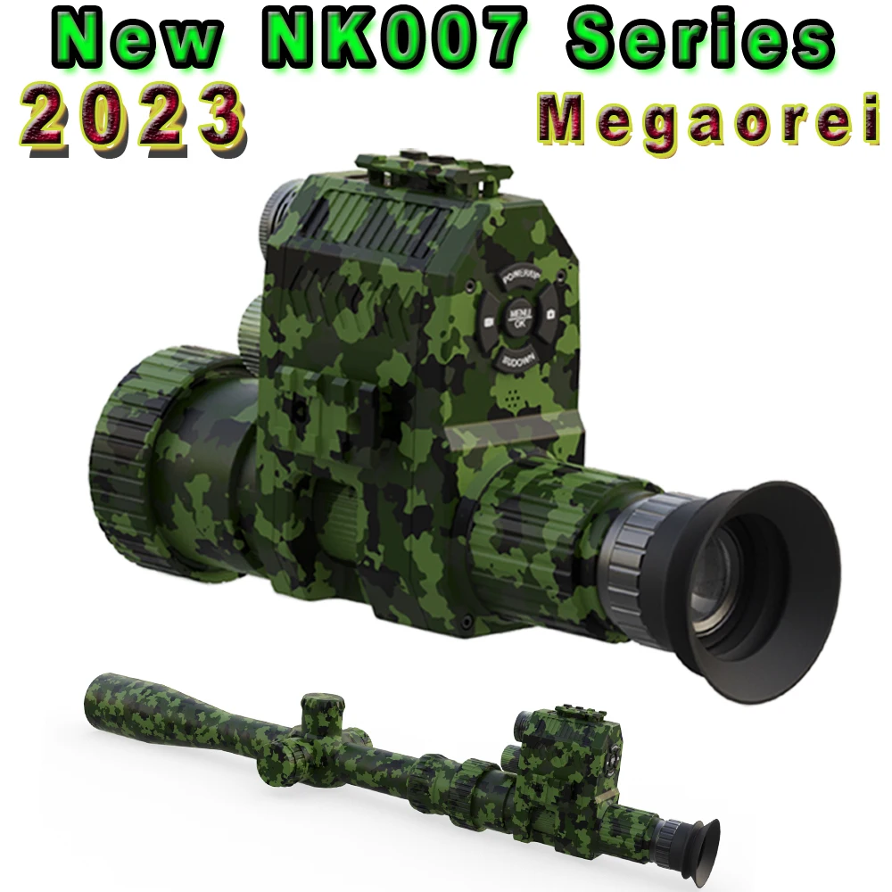 

Megaorei NK007S Portable Camo Night Vision Scope Riflescope Optics Hunting Camera Video Record HD1080P NK007 Plus With 850nm IR