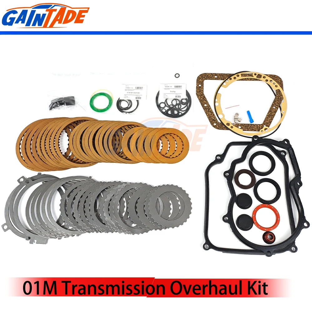 Kit de reconstrucción maestro de revisión de transmisión 01M para VW Beetle Jetta Passat Golf 01M O1M reparación de caja de cambios 09B231472 K111900 K109900C
