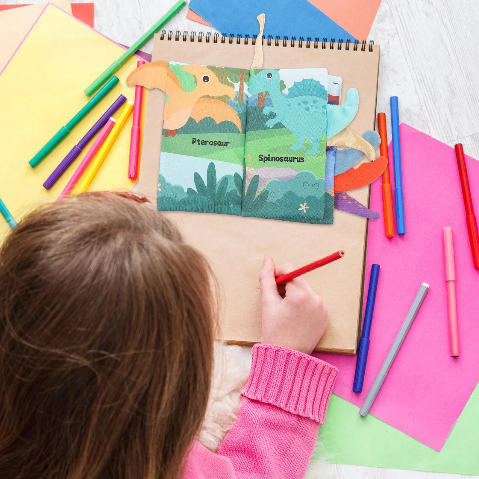 لطيف الحيوان موضوع الطفل القماش كتاب لينة الرضع الحسية التعليم المبكر أداة التنمية المعرفية خفيفة الوزن المحمولة الكرتون