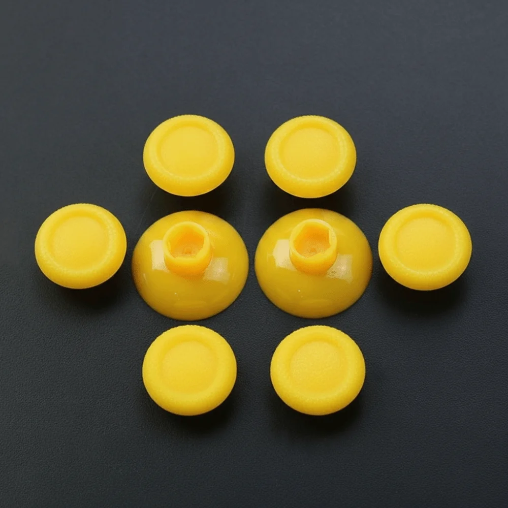 8 In 1 Analog Joystick Removable Button Grip Thumb Stick Grip Mushroom Cap Thumbstick Extender for PS4/PS5