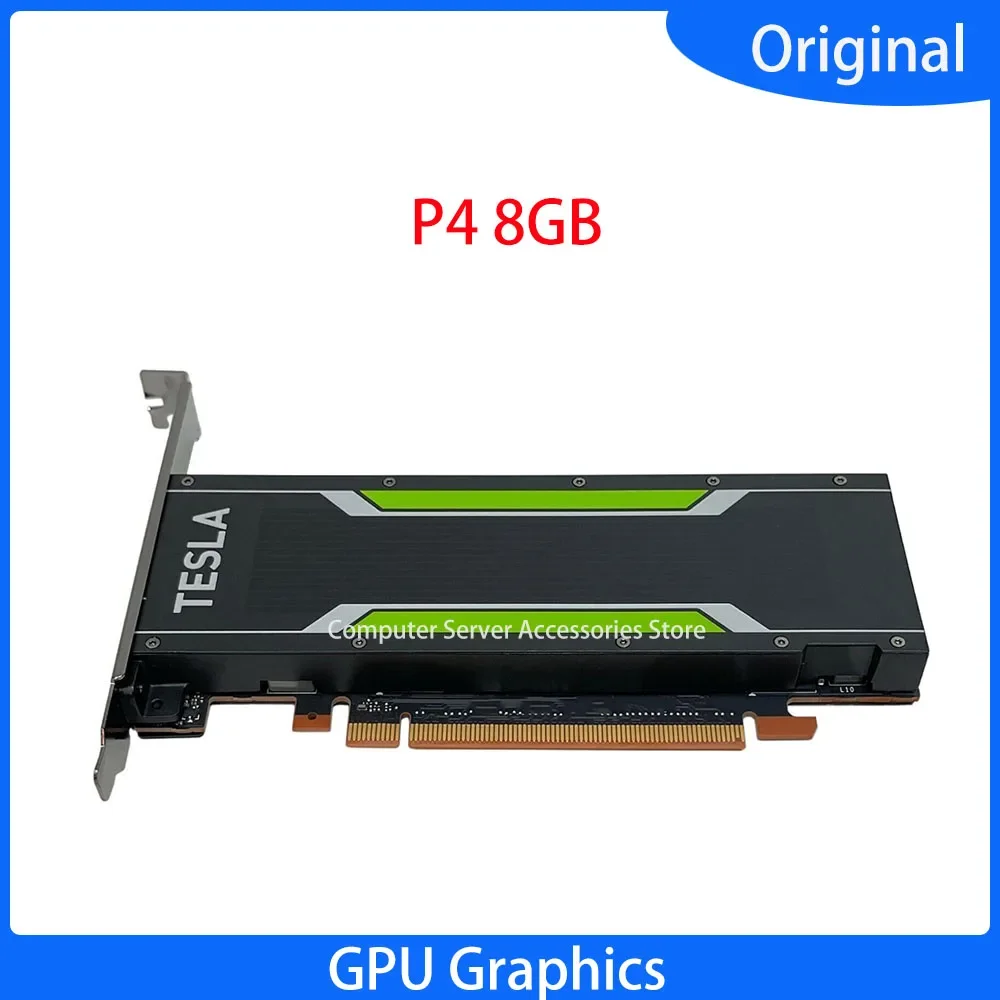 Imagem -01 - Tesla p4 Placa Gráfica de Vídeo Placa Gpu 8gb Gddr5 Supermicro Pci-e Gpu Vgpu Computing Card ai Acelerado Deep Learning p4 8g tesla p4 placa grafica de video placa gpu 8gb gddr5 supermicro pci e gpu vgpu computing card ai acelerado deep learning p4 8g 01