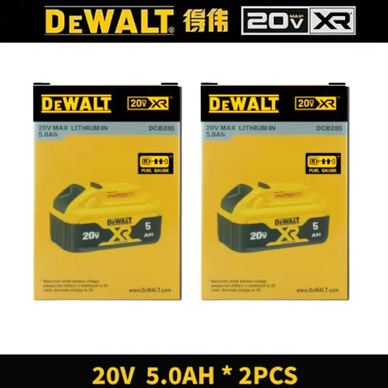 Q Original DeWalt 6Ah/5Ah/ 20V battery replaceable DCD887 DCD805 DCF860 Dcd796 DCG406 DCF880 DCF512 DCD805 power tools battery image 3