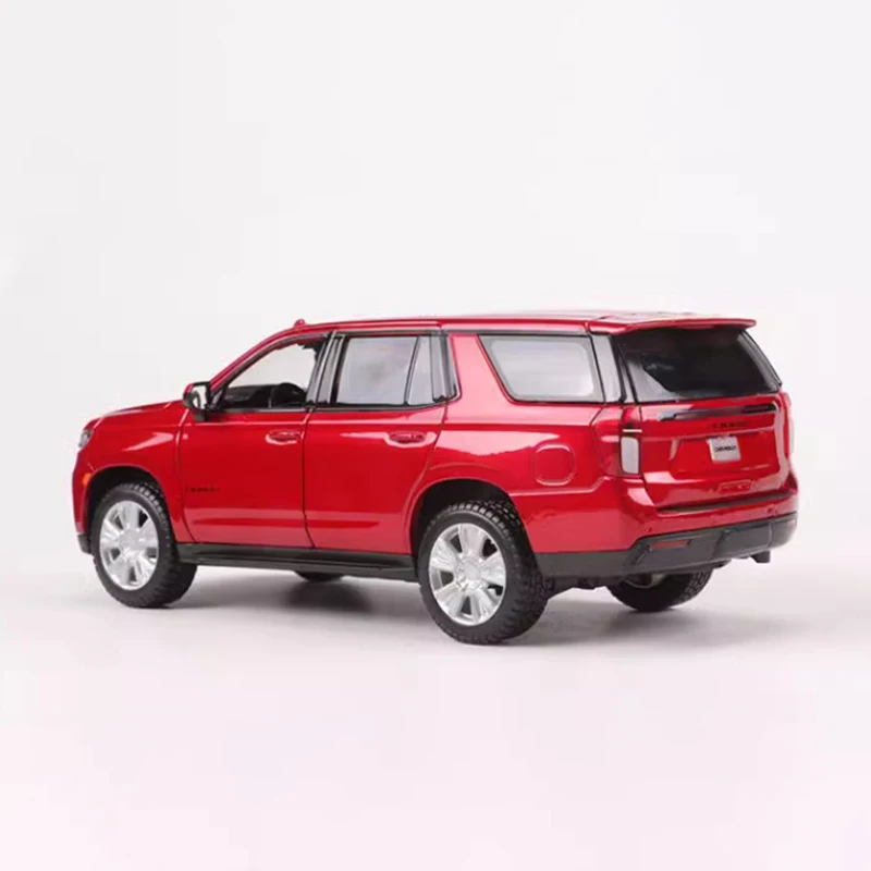 Diecast 1:26 Scale Tahoe 2021 Alloy SUV Car Model Simulation Toy Finished Product Collection Gift Static Model Display Souvenir