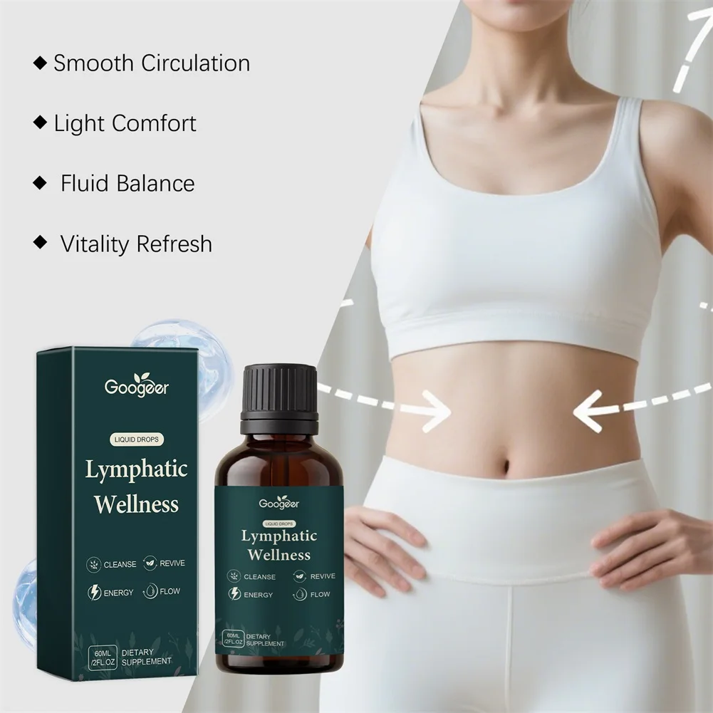 Herbal Lymph Cleansing Drops Natural Cleanse Detox For Body Care