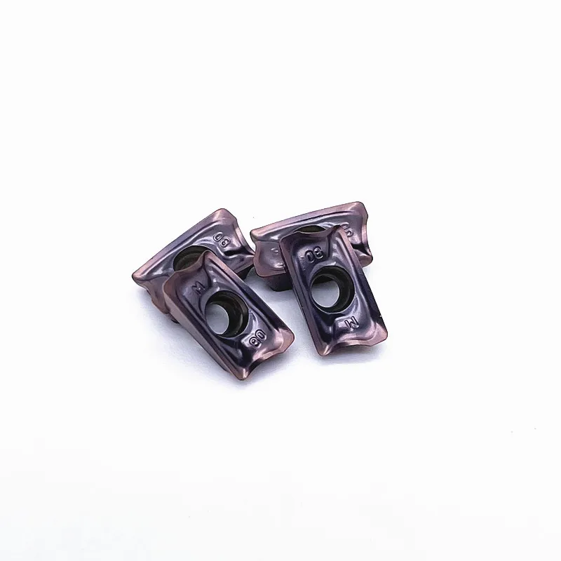 AOMT123608 PEER M VP15TF คาร์ไบด์แทรก CNC Milling แทรกเครื่องมือตัดคาร์ไบด์เครื่องกลึงเครื่องมือ AOMT