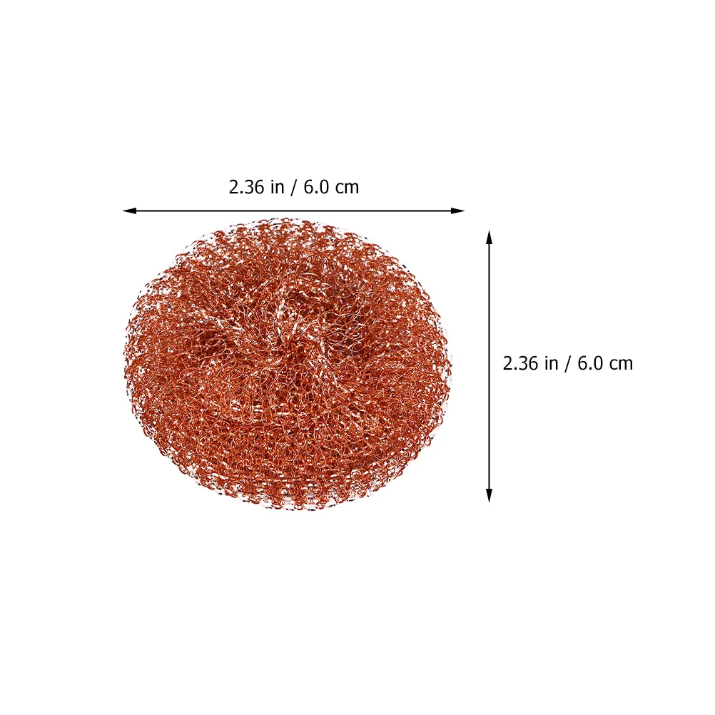 

6pcs Copper Ball Soldering Tip Cleaner High Temperature Resistant Efficient Cleaning Wire Soldering Iron Accessories