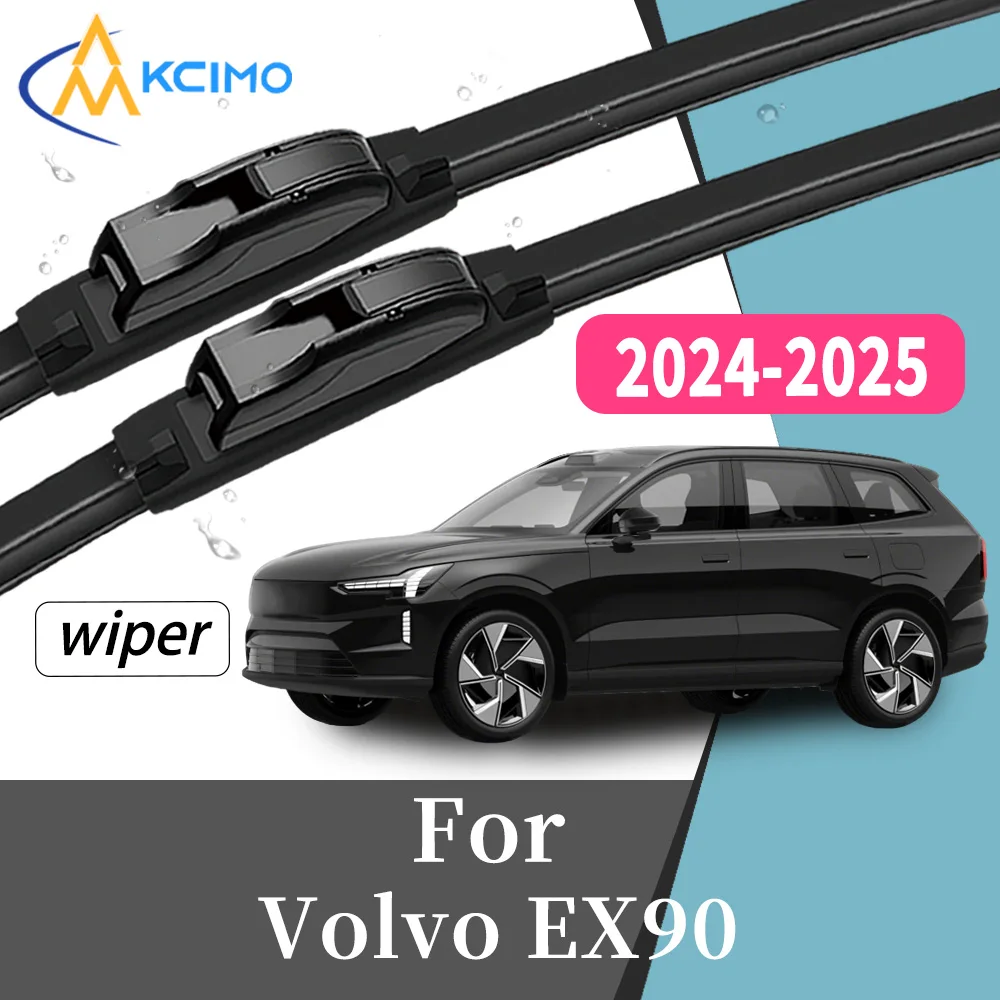 

2Pcs High Performance Front Windscreen Wiper Blades For Volvo EX90 2024-2025 Long Lifespan Windshield Replacement Kit