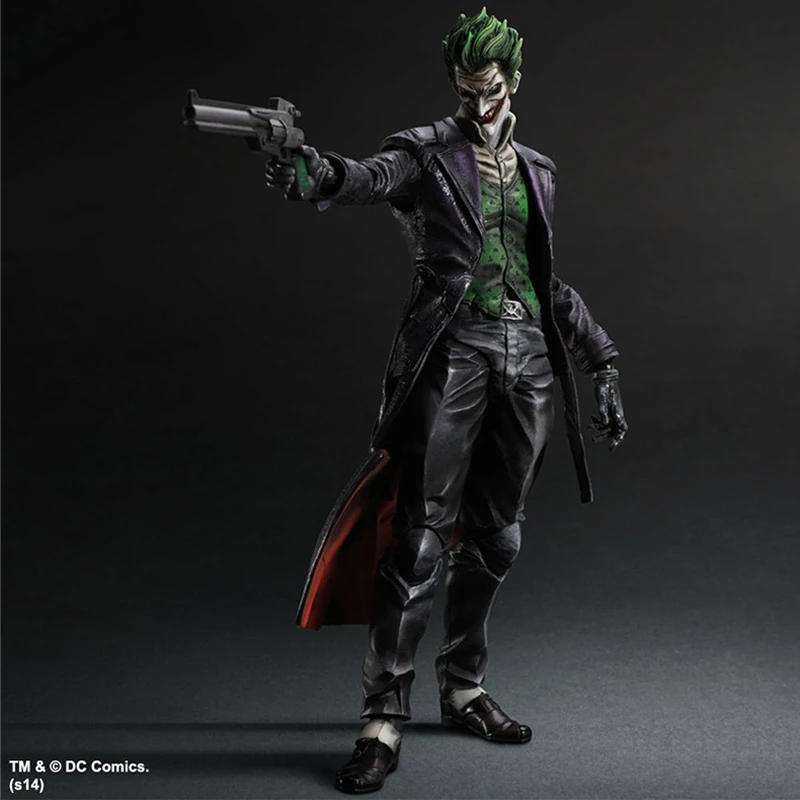 

Pa Series 1/6 Joker Man Action Figure Batman Dark Knight Dc Movie Villain Simulation About 28cm Full Set Fans Gifts Ornament