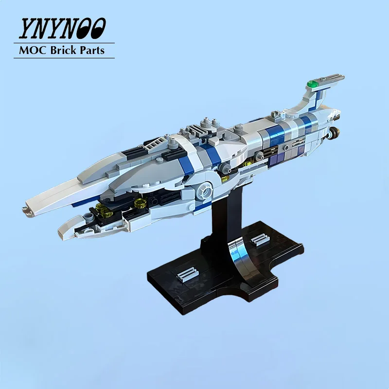 NEW MOC the Malevolence Midi Scale Building Blocks Kit Modified From the 75377 Invisible Hand Ship DIY Bricks Toys Gifts
