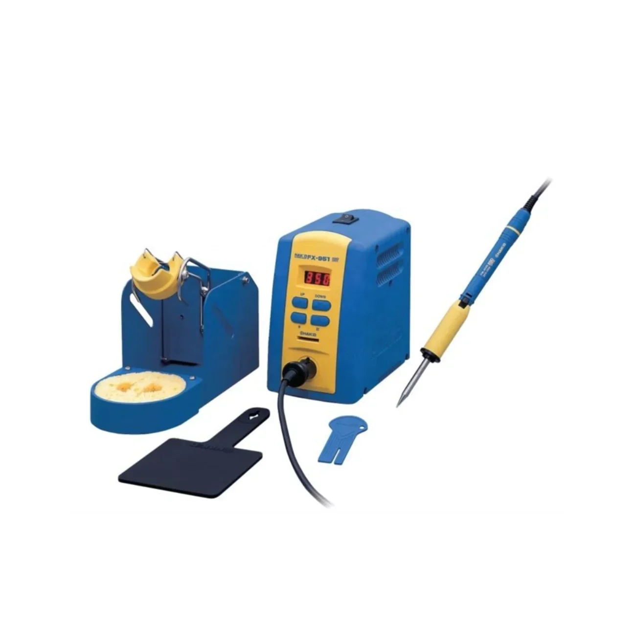 

Digital 75W Soldering Station FX951 HAKKO ORIGINAL FX-951 High Power Solder Station Lead Free ESD Safe T12 Soldering Iron