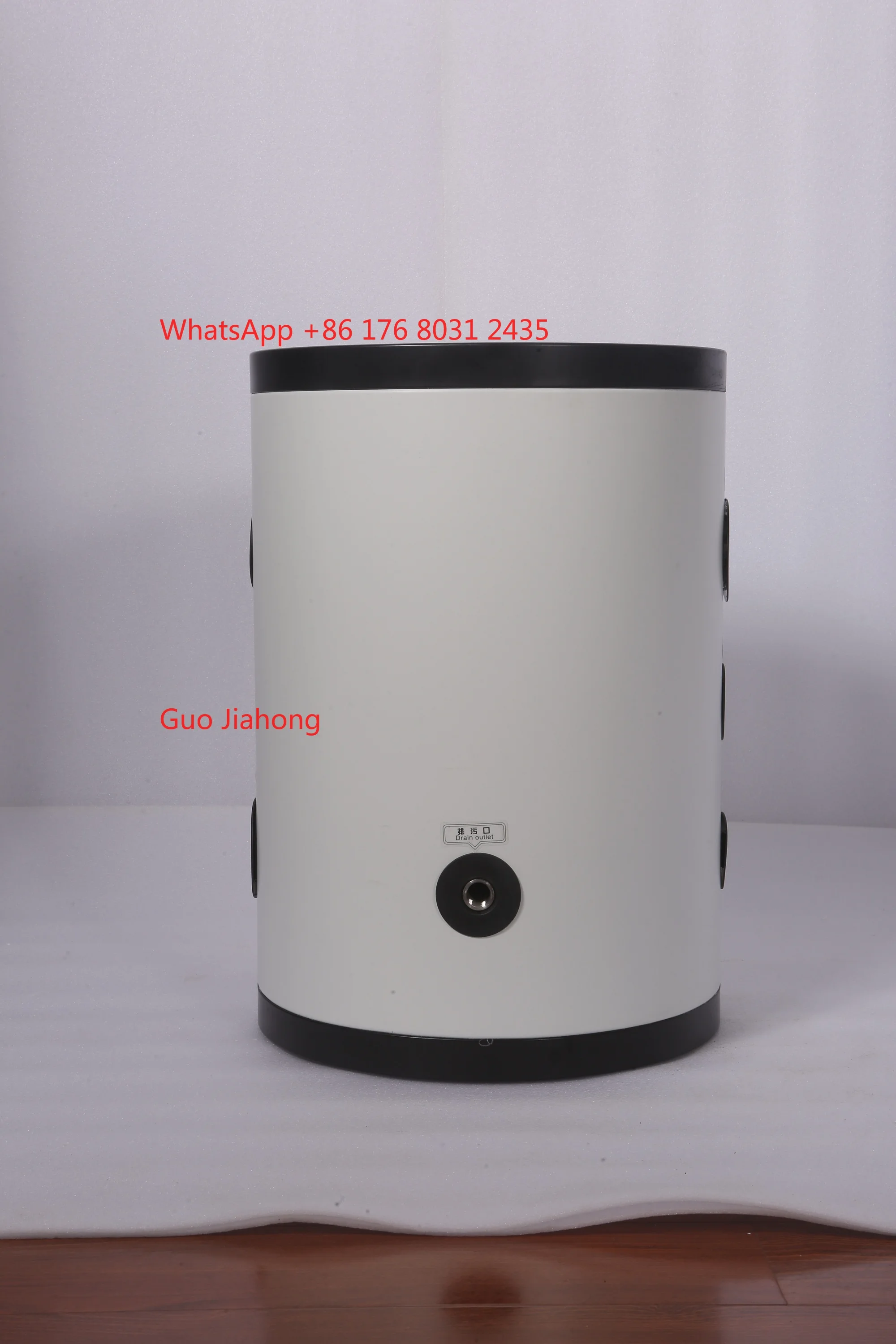 30L 40l 50l 60l 80L Wall Mounted  Domestic Hot Water tank with Coiled Heater Water tank Water Buffer tank 8kw Heat Pump System